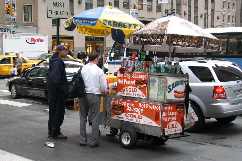 Street Vendors, New York City